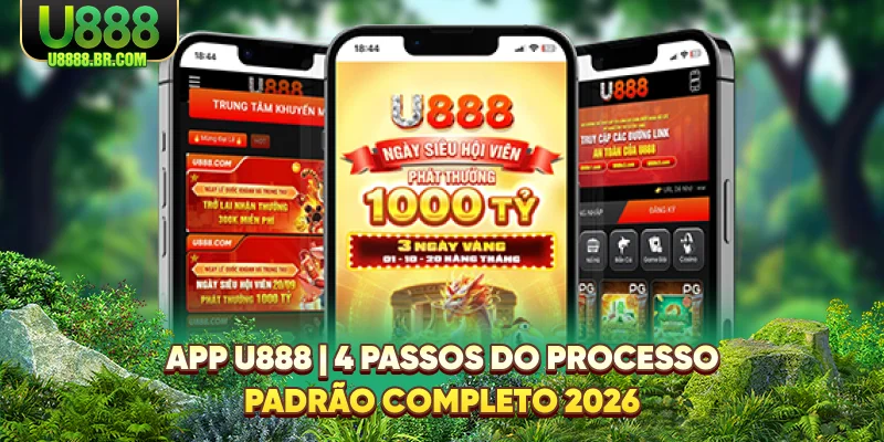 app-u888--4-passos-do-processo-padrao-completo-2026